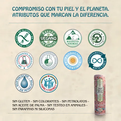 Protector Labial Humectante Con Rosa Mosqueta Natural Boti-k