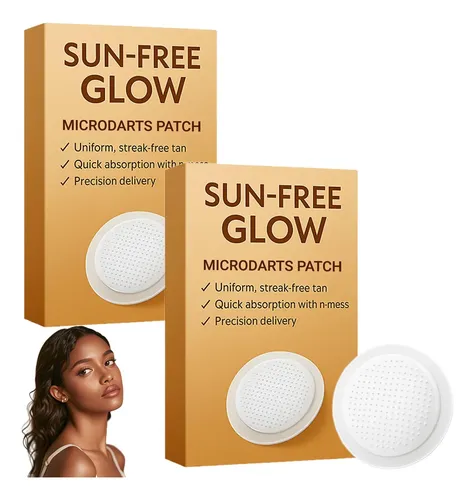 Sun Free Glow Patches,  Tanning Patches, Purevlab Sun Free 2 Boxes