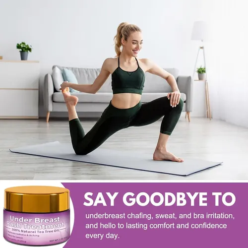 Crema Antirozaduras Y Sudor Para Mujeres 30g Con Aceite De