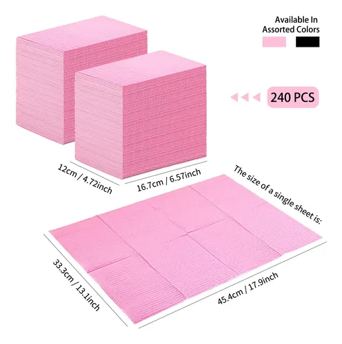 Manteles Desechables Para Uñas Machine-ya 240 Unidades 13×18
