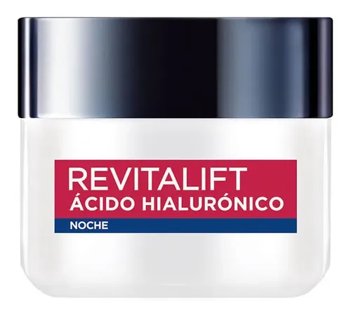 Crema Noche L’oréal Paris Revitalift Ácido Hialurónico 50 Ml