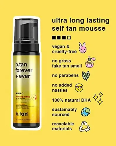 Kit Autobronceador B.tan Oscuro Y Duradero Con Guante Autobr
