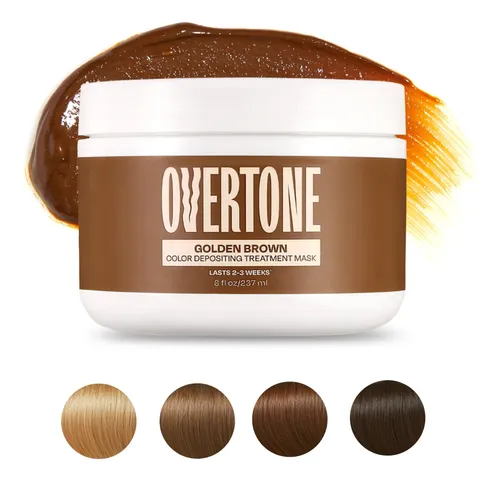 Acondicionador Semipermanente Con Coco Overtone, 8 Unidades,