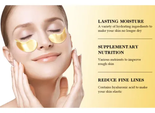 Mascarilla De Colageno Párpados Ojos Ojeras Parches X 10u