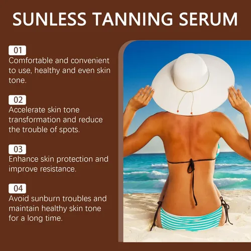 Body Tanning Serum, Smooth Even Application, Hydrating