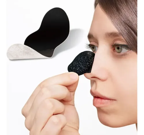 Mascarilla Tira Facial X50 Unidad Limpieza Puntos Negros