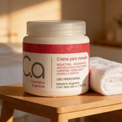 Crema Reductora Reafirmante Y Anticelulitica Por 500 Grs.