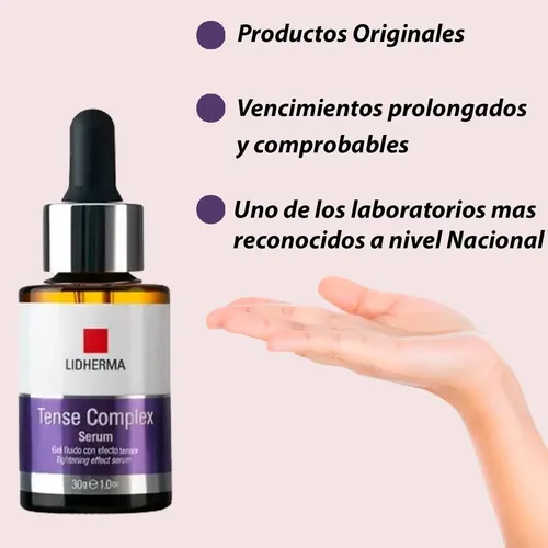 Serum Facial Lidherma Tense Complex Reafirmante Antiarrugas