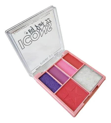 Paleta De Sombras Fluo City Colours De Pink 21 Color 04