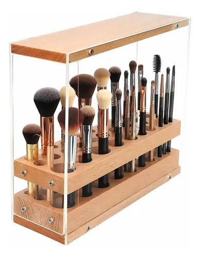 Soporte Organizador De Brochas 3 Tamaños Para Maquillaje
