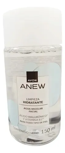 Avon Anew Agua Micelar Facial C/ac.hialuronico Y Vit B3