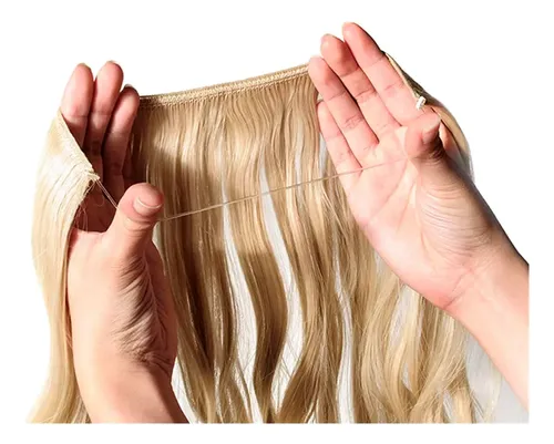 Extensión Cortina Colageno Natural Premium Vincha Invisible