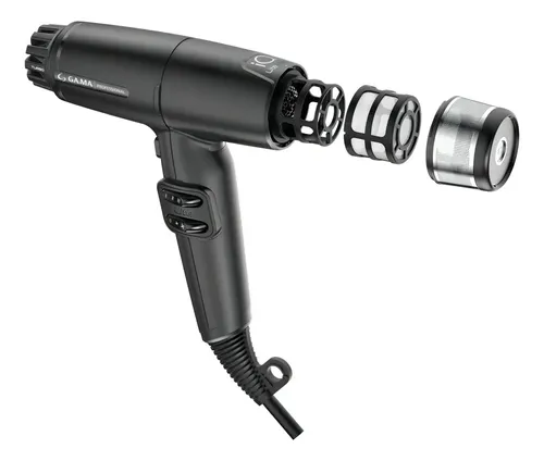 Gama Italy Secador Iq Litemax X 85.000 Rpm Negro