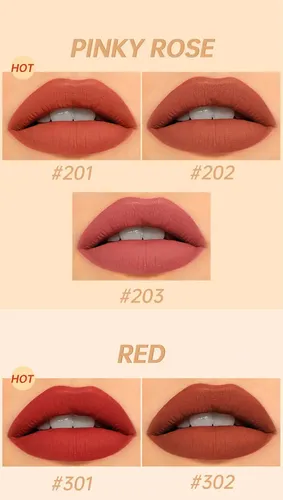 Focallure Labial Natural Pure Matte Tono 201