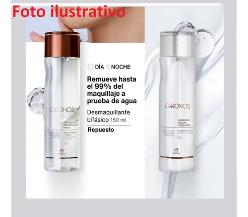 Desmaquillante Bifásico Intensivo Chronos Derma Natura