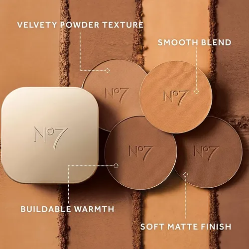 Polvo Bronceador Soft Glow No7 Pro Artist 9g