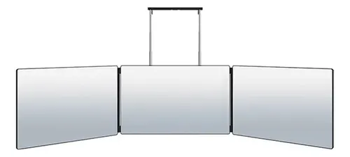 Espejo Casero De 3 Vías Diy Para Kit Sin Luz Led
