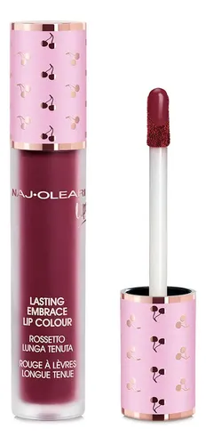 Labial Líquido Naj Oleari Color 10 Dark Burgundy Larga Duración