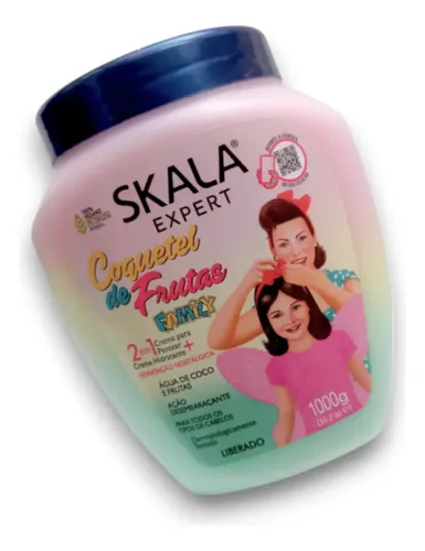 Skala Mascara Crema Peinar Coquetel Coctel De Frutas Vegana