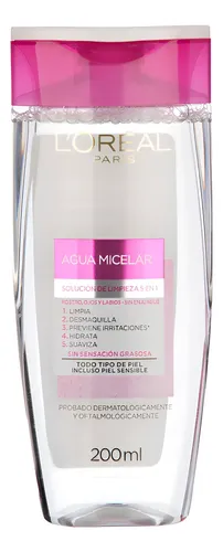 Agua Micelar L’oreal Dermo Expertise 200ml