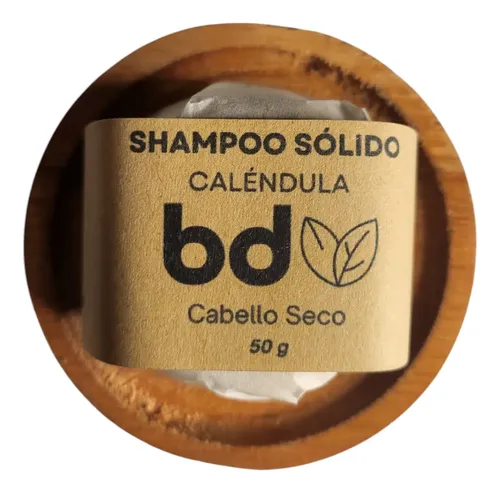 Shampoo Sólido Caléndula- Cabello Seco -biodeva