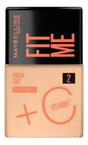 Base De Maquillaje Maybelline Fit Me Vitamina C Fps50 30 Ml.
