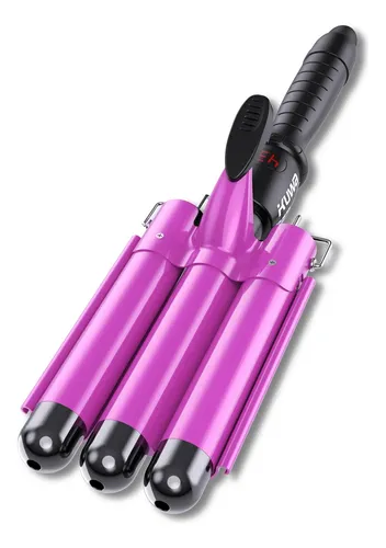 Plancha De Pelo Kuwa, 2,5 Cm, 3 Cilindros, Lcd, 110 V/220 V