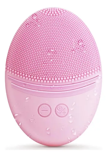Cepillo Facial Ezbasics Silicona Ultrahigiénica Rosa 5