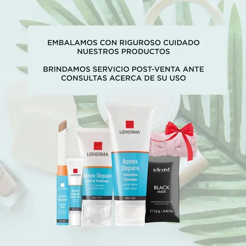 Rutina Completa Skincare Antiacne Lidherma Piel Grasa Facial