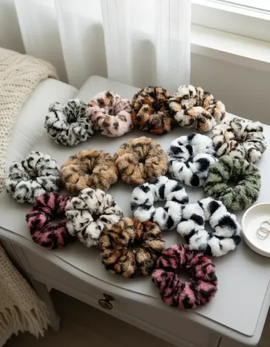 Pack X 12 Scrunchies Colitas De Pelo Surtidos