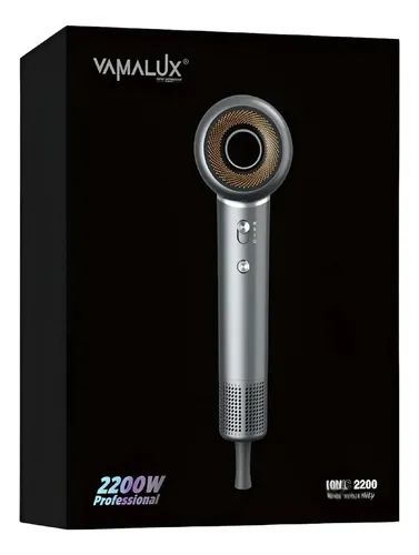 Secador Profesional Ionic 2200 Vamalux Gris Oscuro