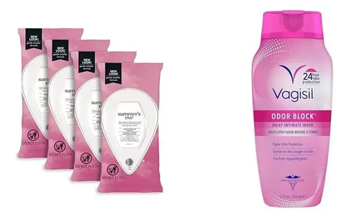 Paquete De Higiene Femenina Summer’s Eve Y Vagisil