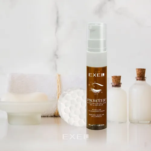 Promoter Exel Limpieza Pestañas Espuma Micelar Ojos Exel
