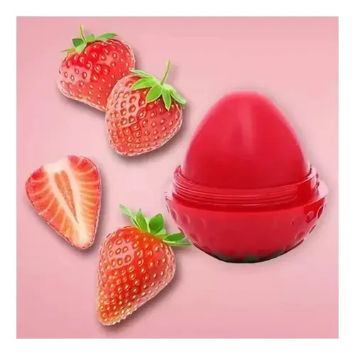 Pack X 5 Bálsamo Frutilla Labios Reparación Protección Color
