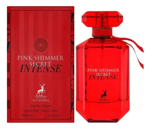 Perfume Alhambra Pink Shimmer Intense 100ml Floral Frutal Mujer