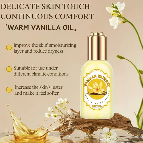 Aceite Corporal De Vainilla, Aceite De Masaje Con Aceite