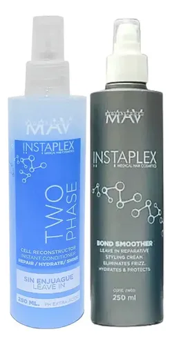 Crema De Peinar Reparador Mav 250ml Plex Bifase Instaplex