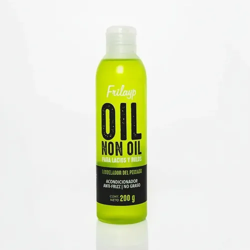 Oil Non Oil Modelador Peinado Lacios Rulos Frilayp X200cc