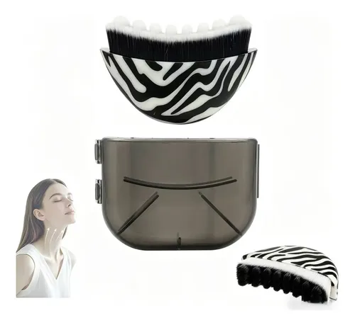 Cepillo Facial De Contorno Linfático Yunxiaoyi Synthetic Bri