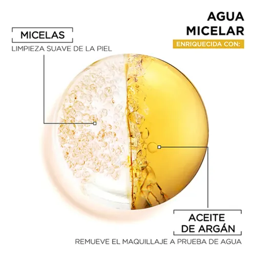 Agua Micelar Garnier Bifasica Skin Active X 400ml