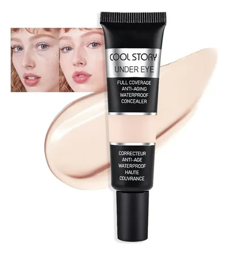 Corrector De Ojeras Kaely Full Cobertura, Antiarrugas