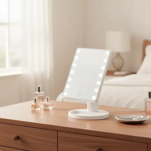 Espejo Con Luz Led Rectangular
