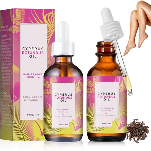 Aceite Natural De Cyperus Rotundus, Aceite Depilatorio Natur