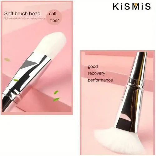 Cepillo De Silicona Suave Para Aplicar Y Limpiar Maquillaje