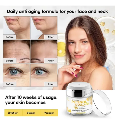 \nn Crema Facial Con Retinol Para Rostro Y Cuello,