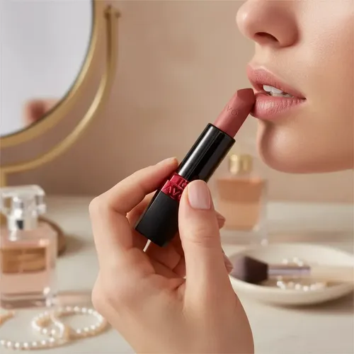 Labial Matte Avon Ultra Color Fps30 Barra 3,6g Nude Carmesi