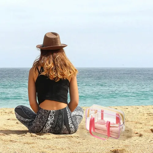 Hjm Neceser Transparente Playa Impermeable Y Portátil Hjm C