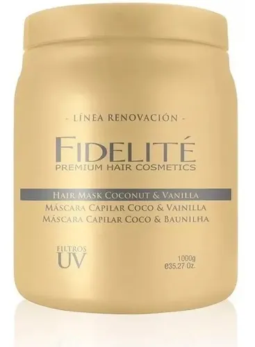 Fidelité Renovación Máscara Capilar Coco Y Vainilla 1000gr
