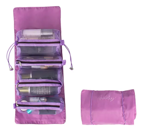 Bolsa De Maquillaje Enrollable En Forma De C Para Colgar,