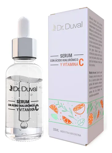 Sérum Con Ácido Hialurónico Y Vitamina C X30ml Dr. Duval